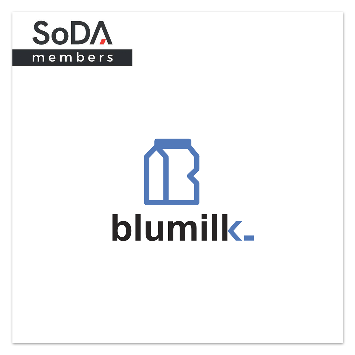 Blumilk joins SoDA - a new chapter in our business!