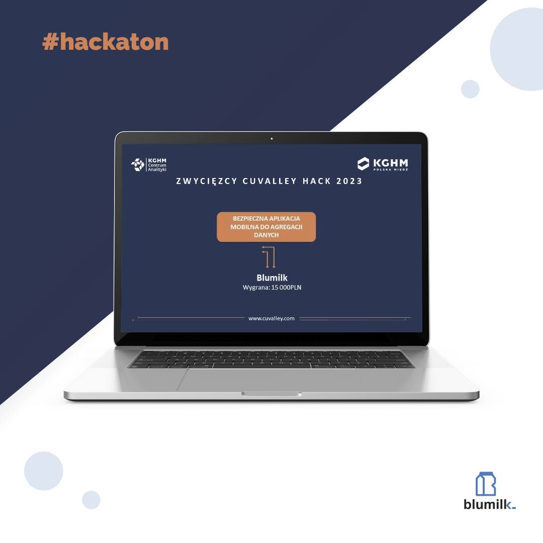 Blumilk wins CuValley Hack at KGHM Analytics Center