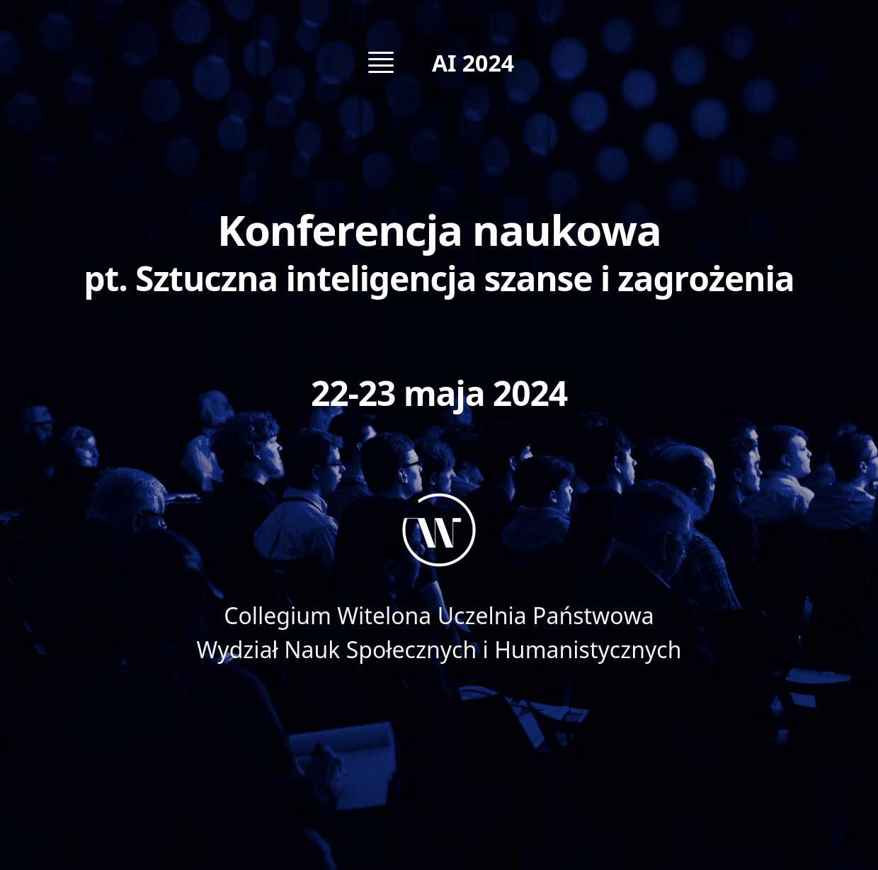 Zapraszamy na konferencję "Sztuczna inteligencja - szanse i zagrożenia" – już w tę środę!