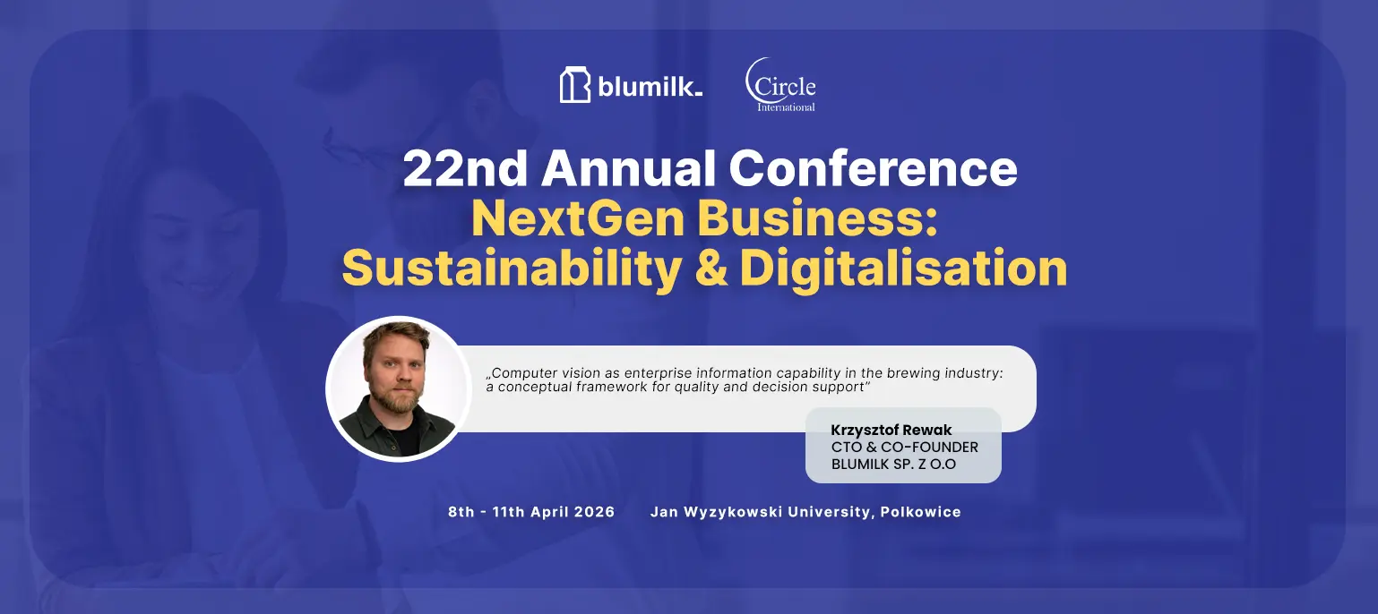 AI, Computer Vision and Industry - Blumilk at the CIRCLE International Conference
