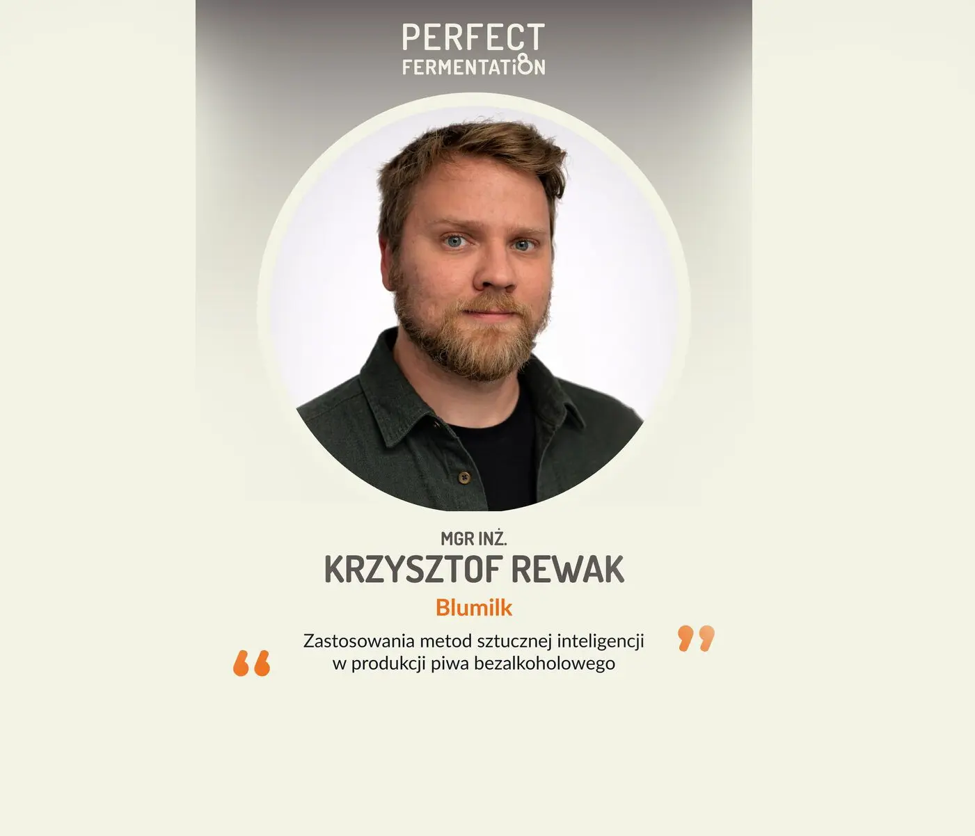 Od fermentacji do algorytmów - Blumilk na pierwszej konferencji naukowej Perfect Fermentation 2026